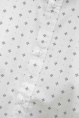 Printed Button Down Casual Shirt