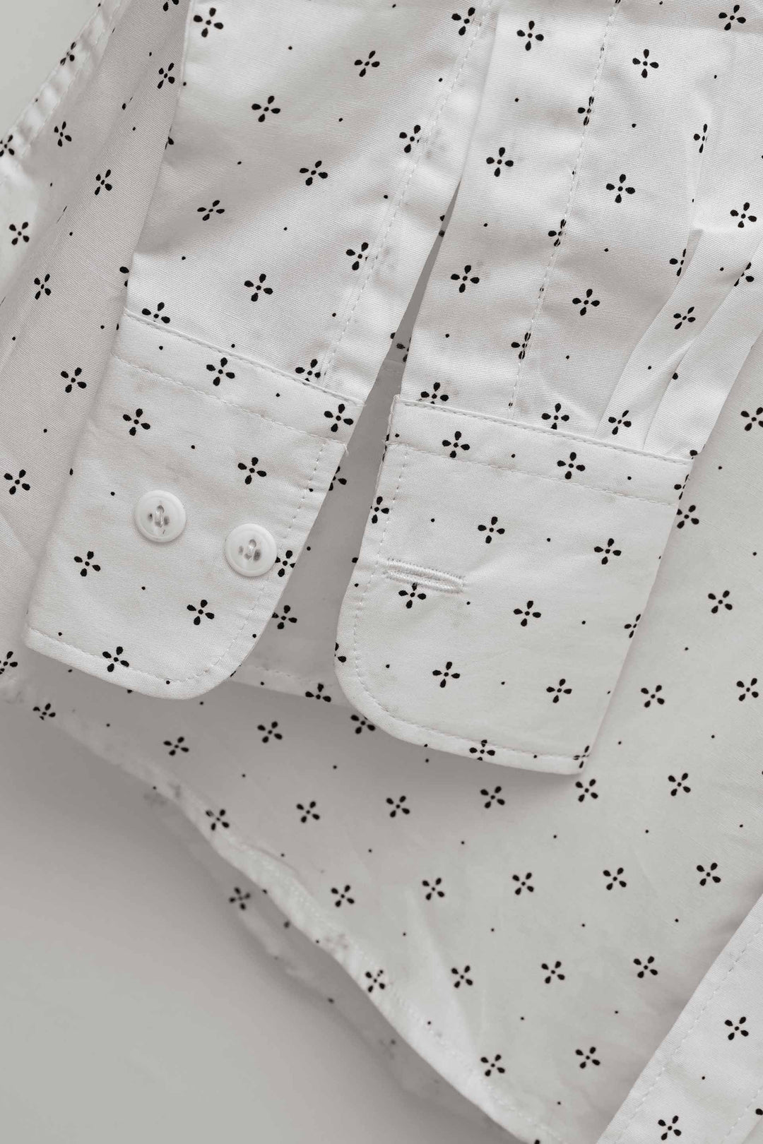 Printed Button Down Casual Shirt