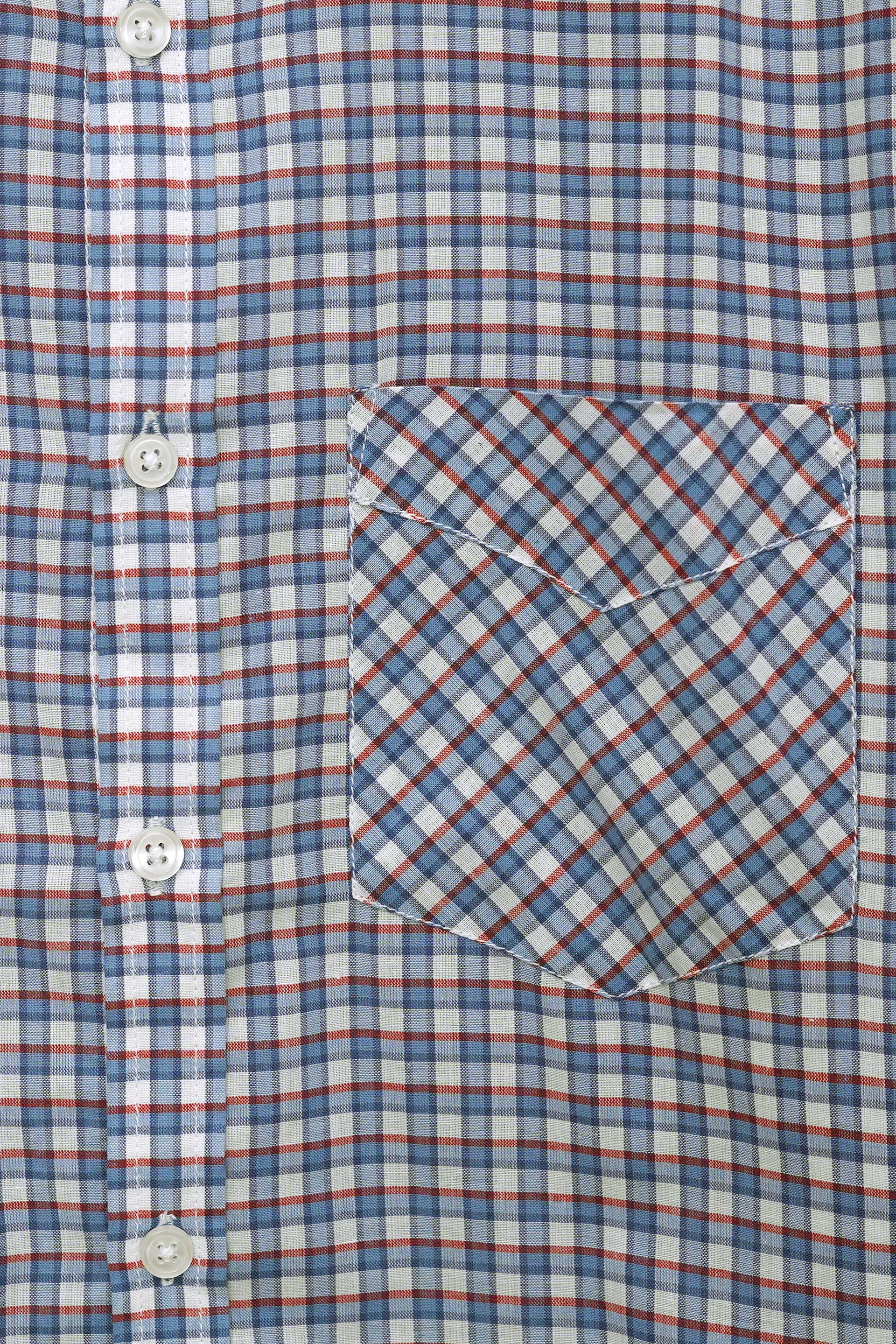 Blue/White Casual Shirt