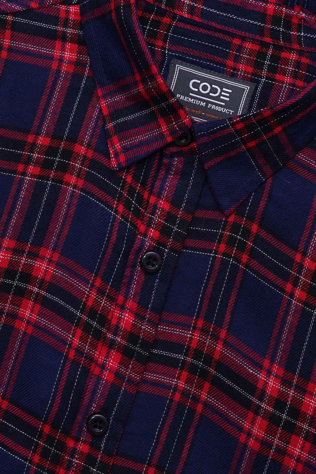 Check Red/Blue Casual Shirt