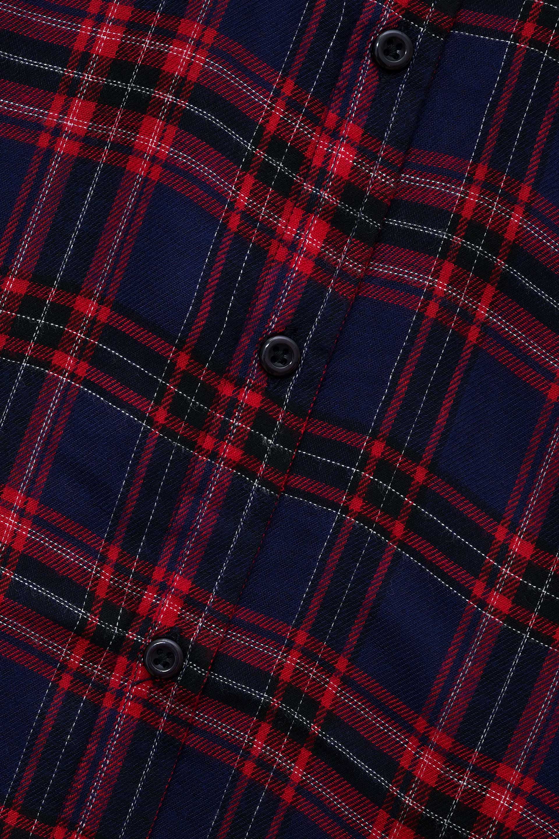 Check Red/Blue Casual Shirt