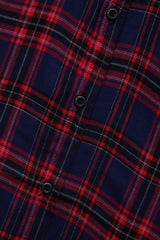 Check Red/Blue Casual Shirt