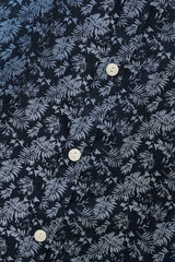 Printed Blue Casual Shirt