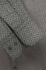 Black Printed Casual Shirt