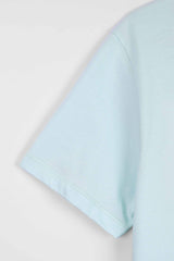 Sky Blue Graphic Printed T-Shirt