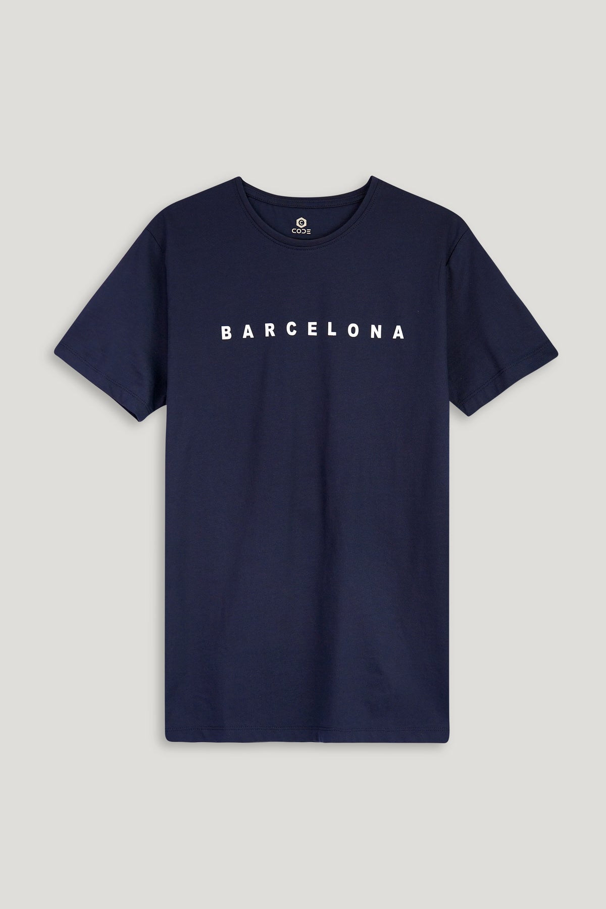 Dark Navy Graphic Printed T-Shirt