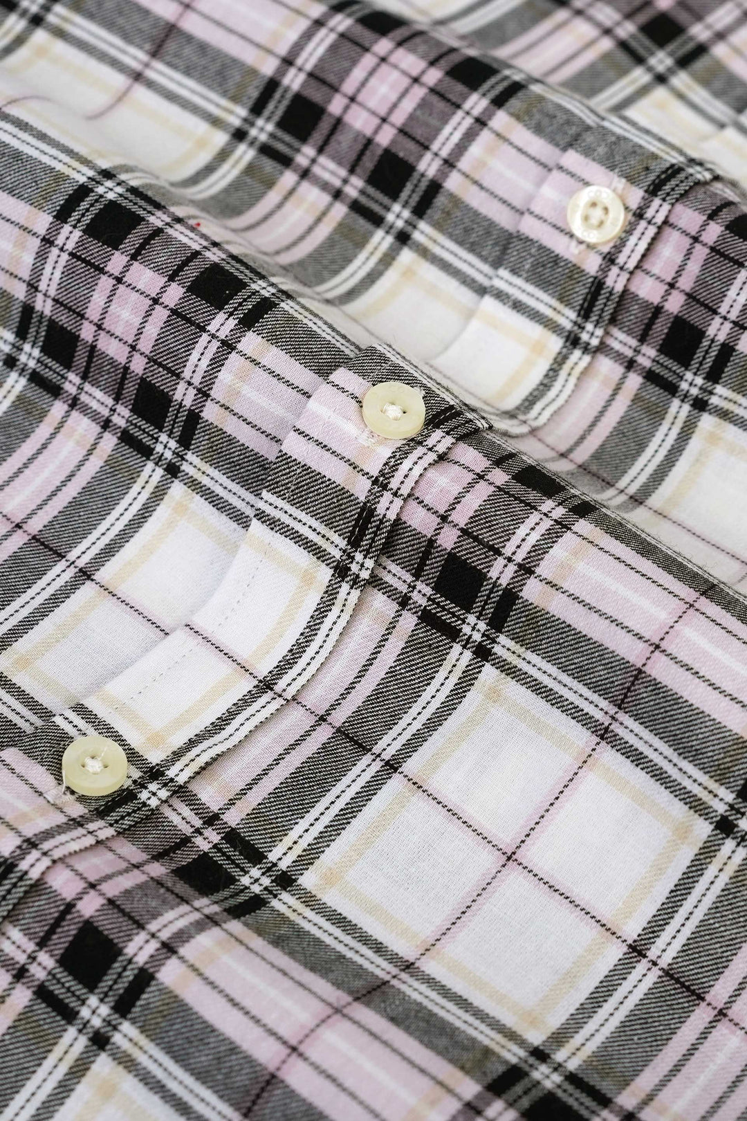 BROWN GREY CASUAL SHIRT