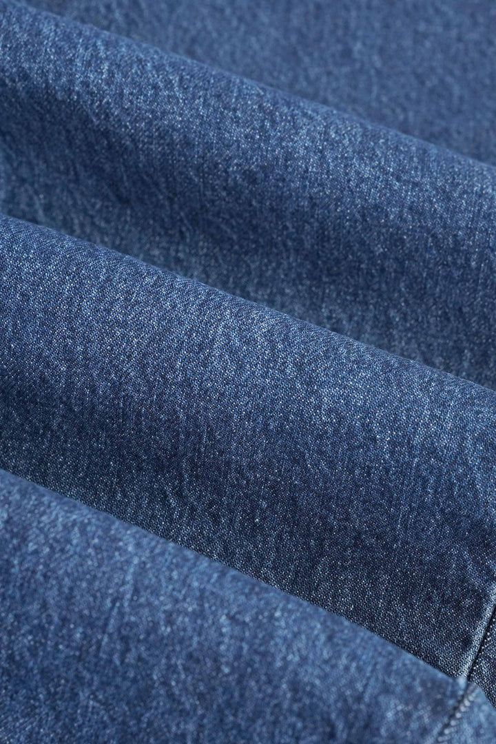 Blue Denim Jeans Tailor Fit