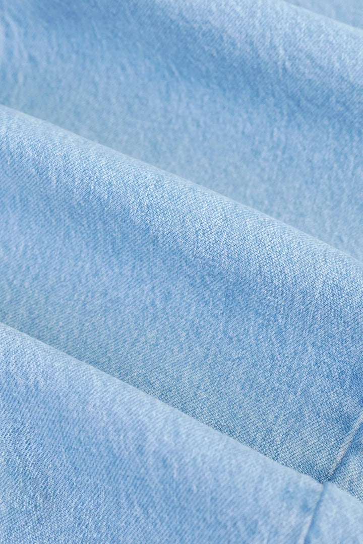 Light Blue Denim Jeans Tailor Fit