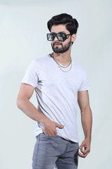 Grey Plain T-Shirt
