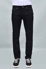 Black Denim Chino for men