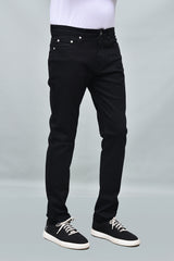 Black Denim Chino