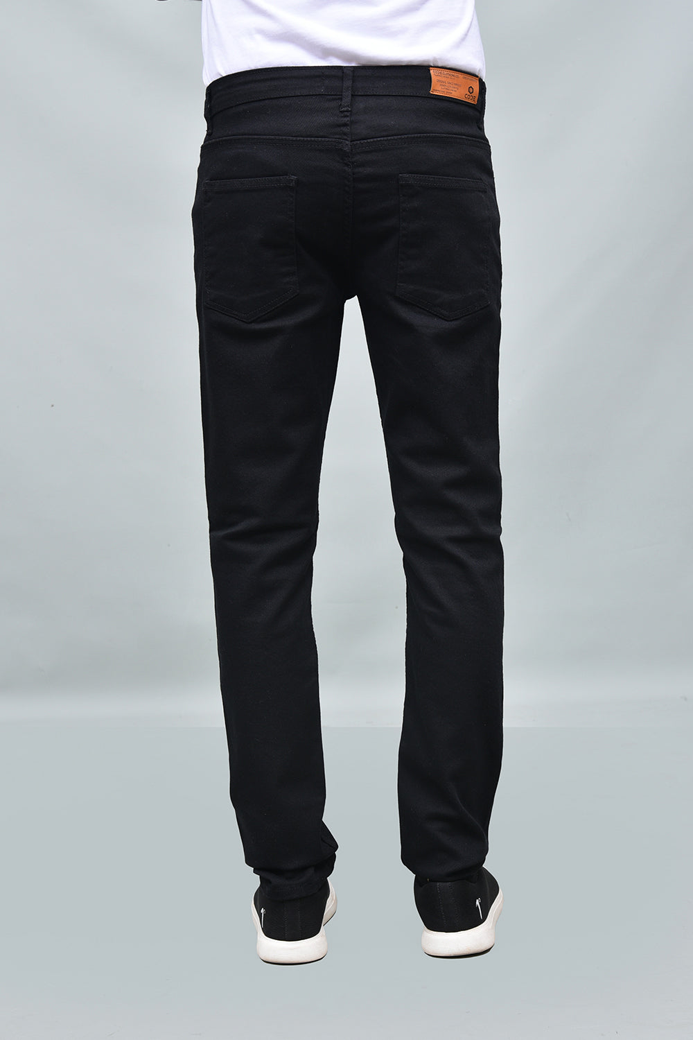 Black Denim Chino
