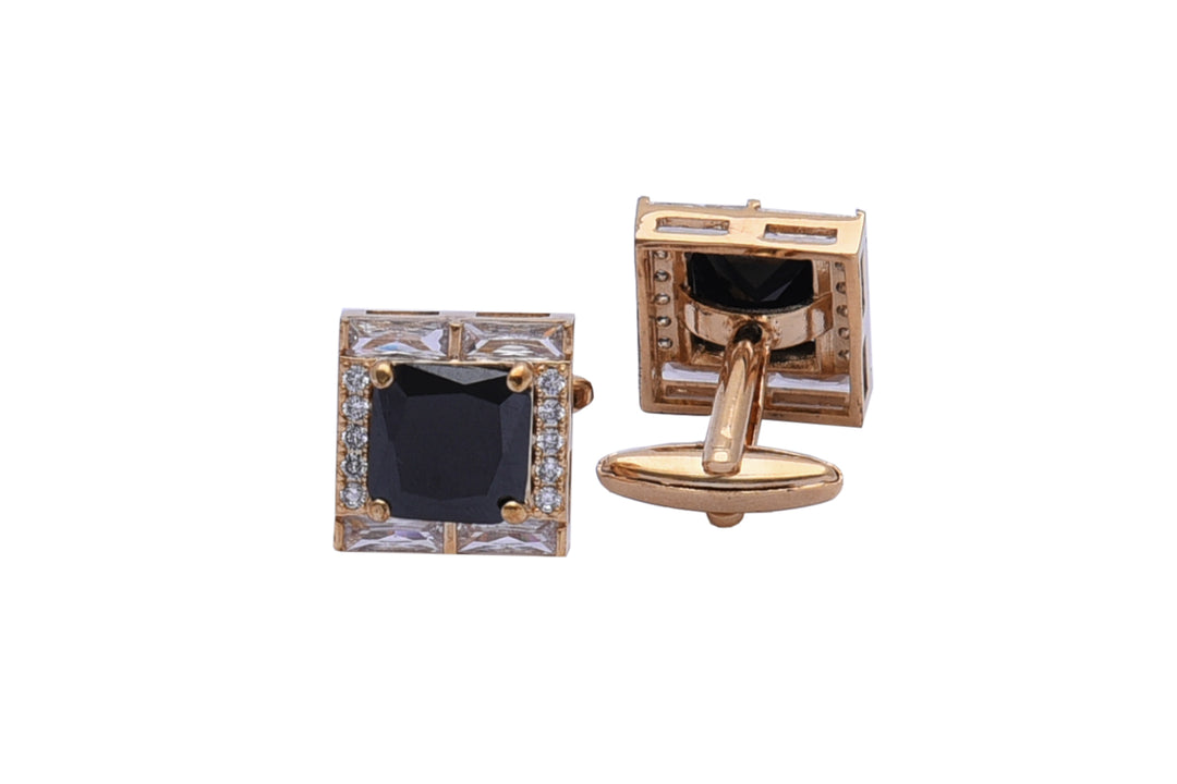 Silver Gold Cufflink