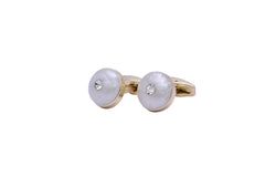 White Cufflink