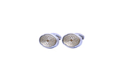 Silver Gold Cufflinks