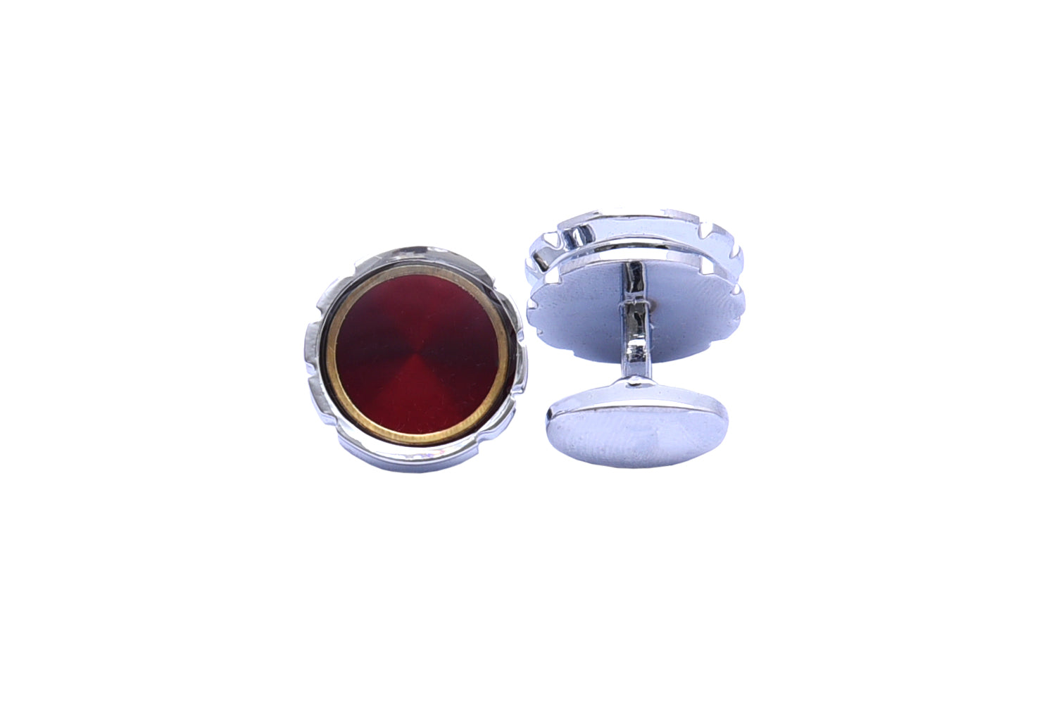 Maroon Cufflink