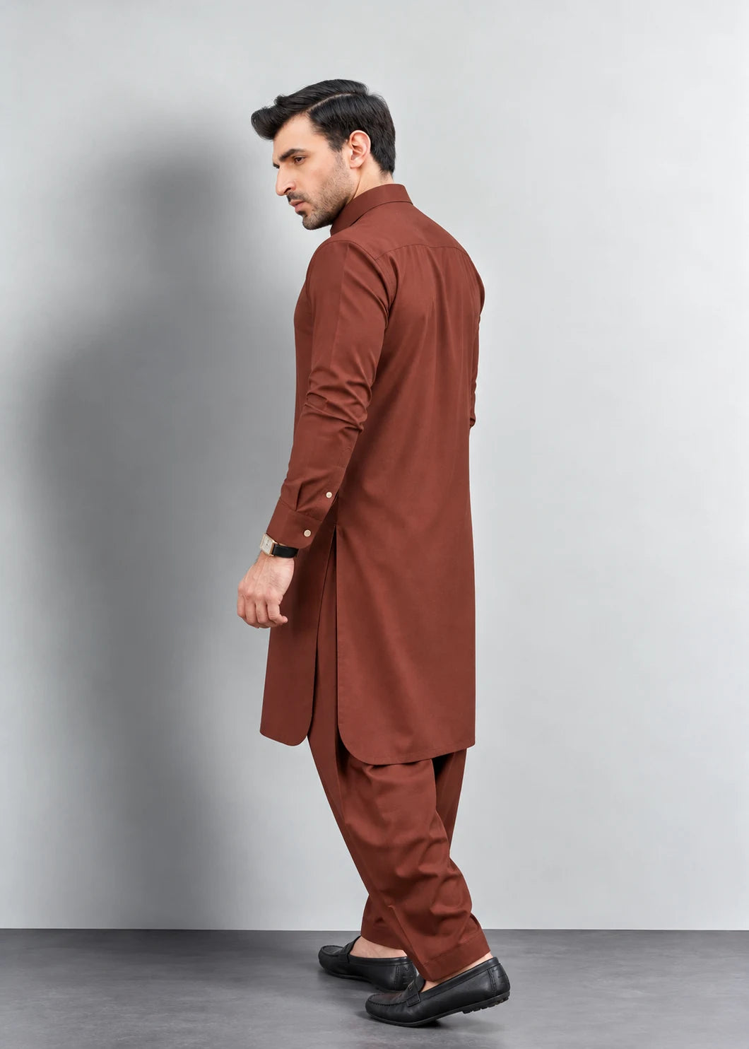 Rustwood Heritage Wool Shalwar Kameez