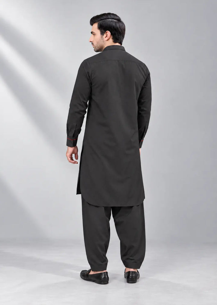 Core Black Ebony Luxe Shalwar Kameez