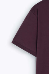 Maroon Pique Polo Shirt