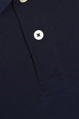 Navy Pique Polo Shirt