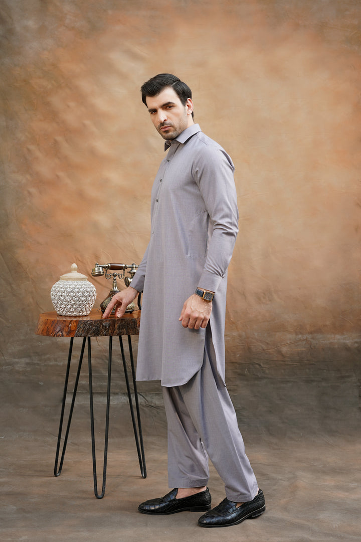 STONE PLAIN KAMEEZ SHALWAR