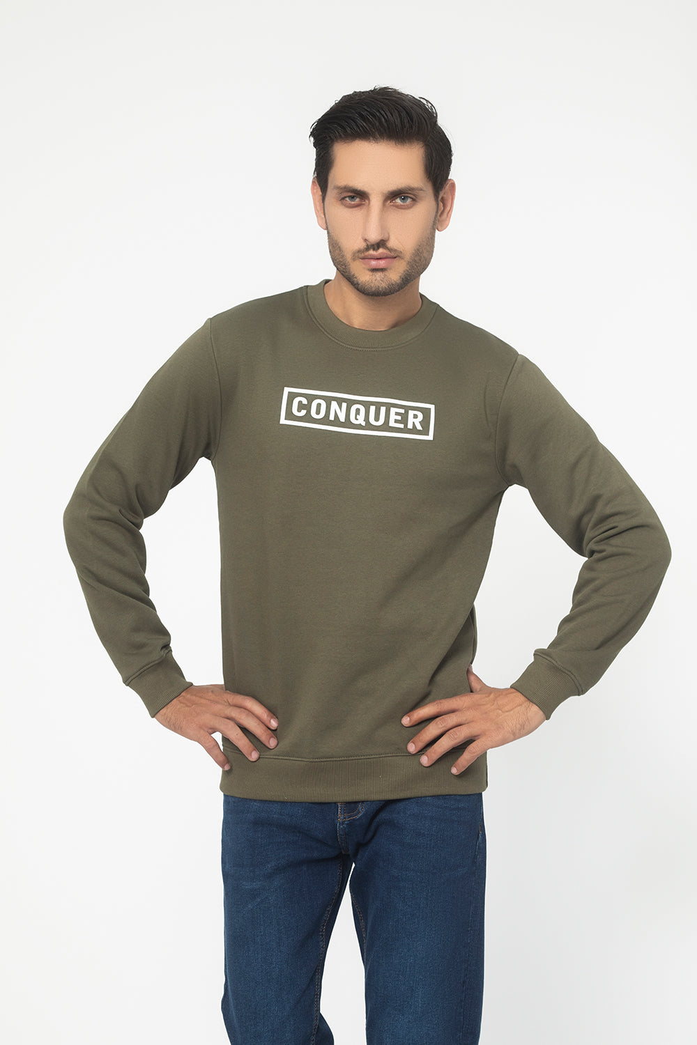 CREW NECK SWEAT SHIRT
