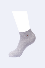 GRAY LIGHTWEIGHT EVERYDAY ANKLE SOCKS