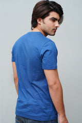 Blue Plain T-Shirt