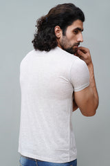 Light Grey Plain T-Shirt