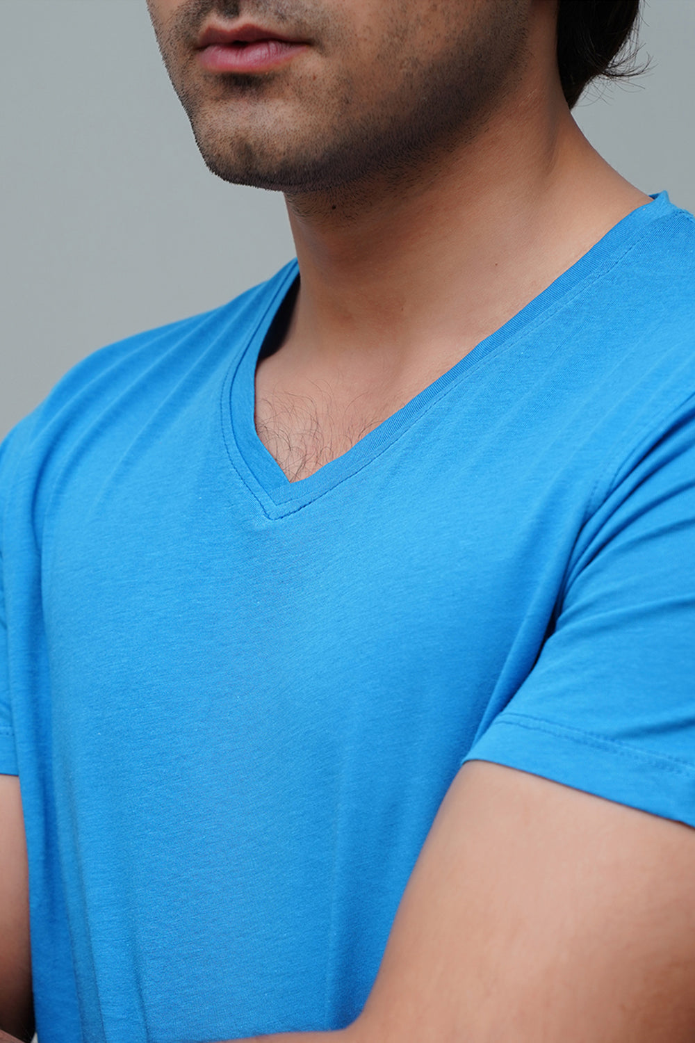 Blue Plain T-Shirt