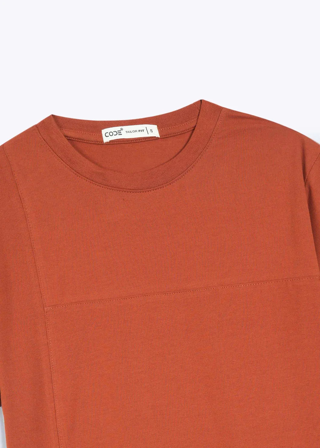 Rust Seam Detail T-Shirt
