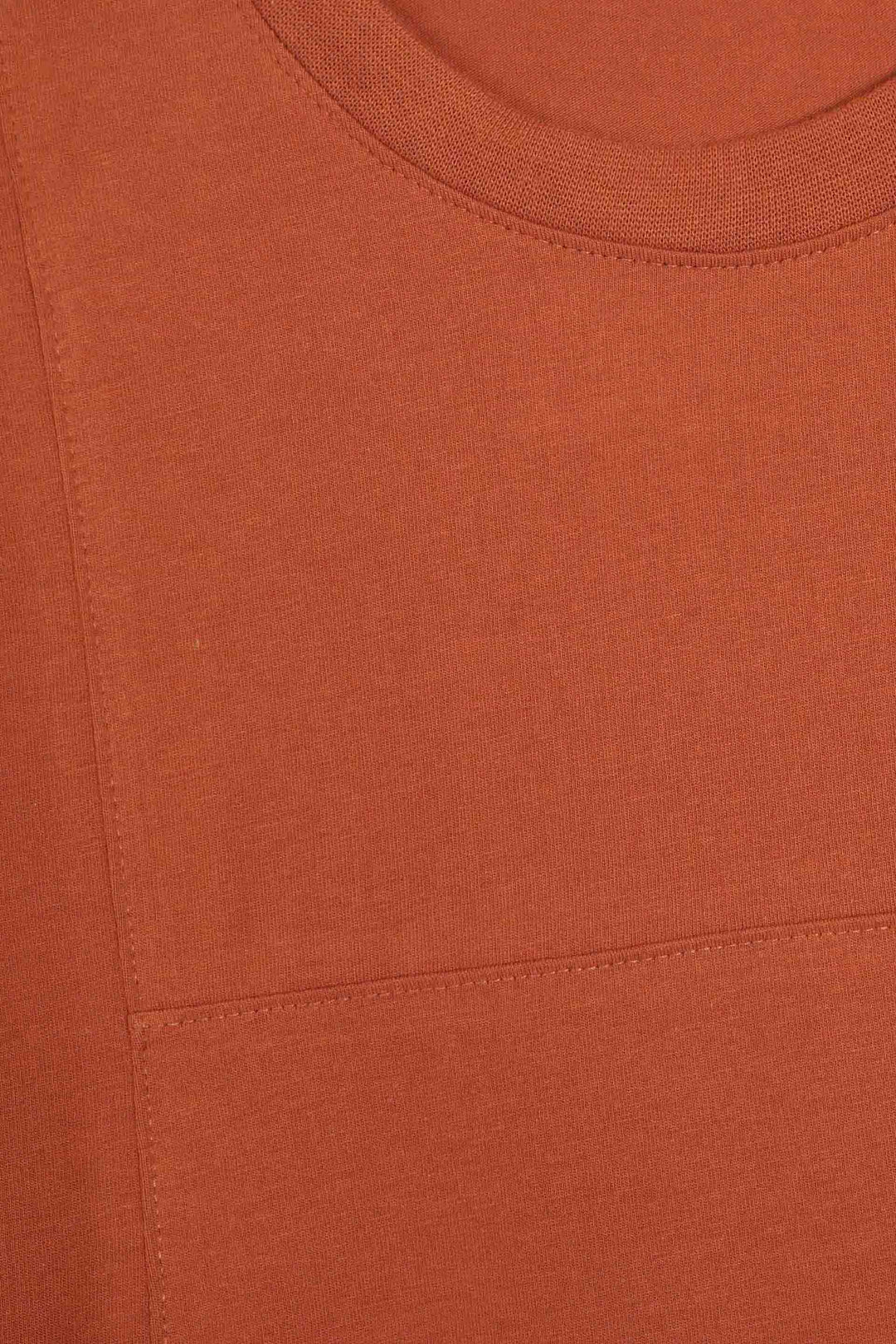 Rust Plain T-Shirt