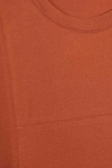 Rust Plain T-Shirt
