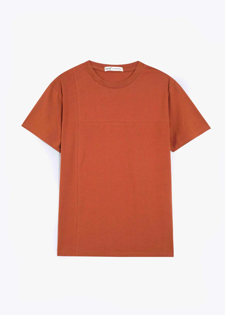 Rust Seam Detail T-Shirt