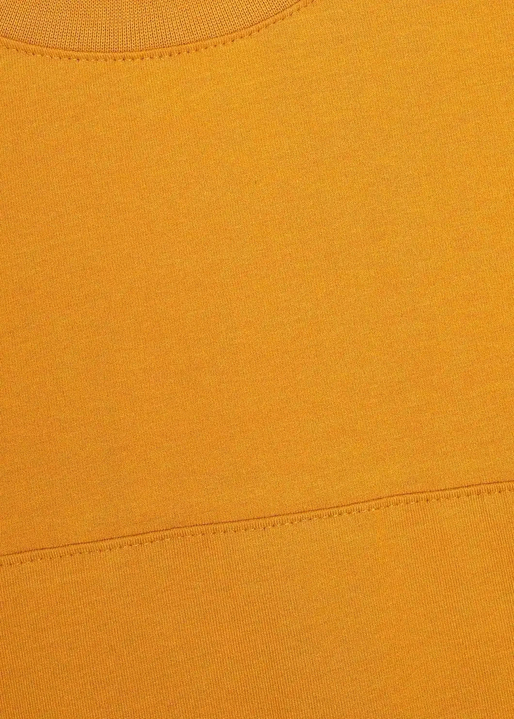 Mustard Seam Detail T-Shirt