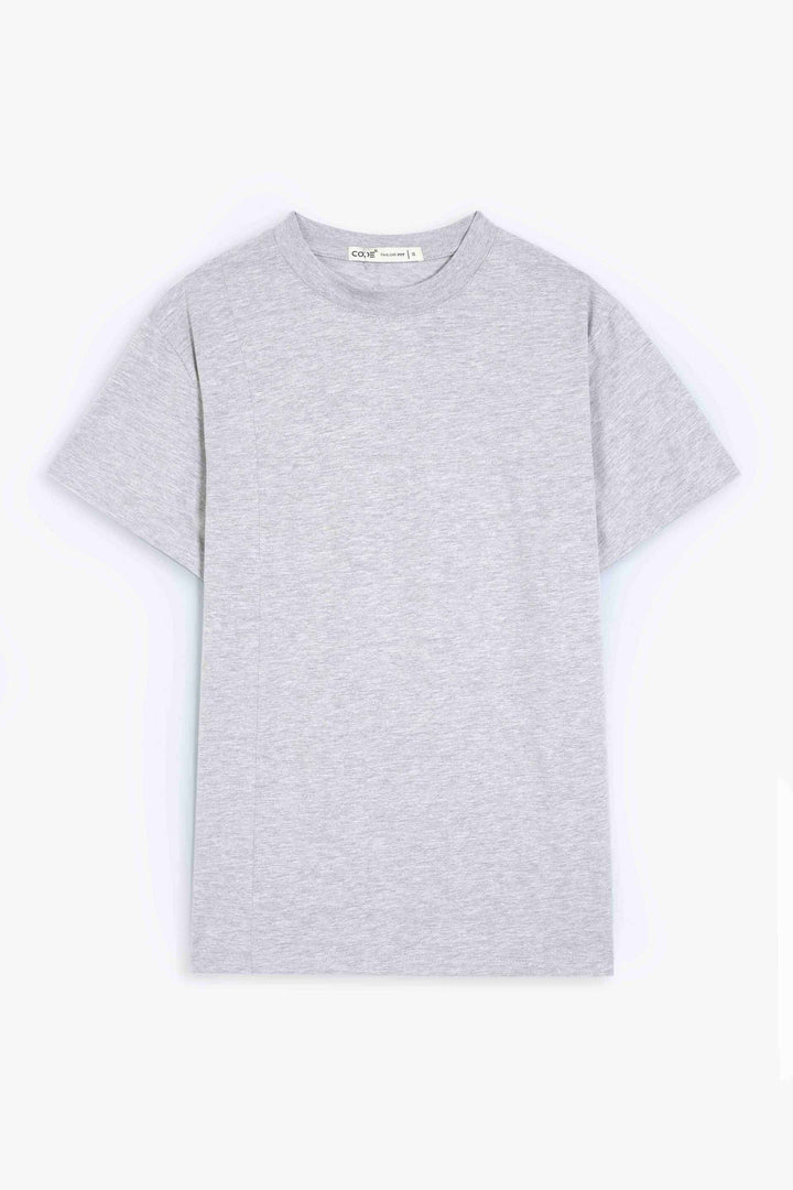 Grey Plain T-Shirt