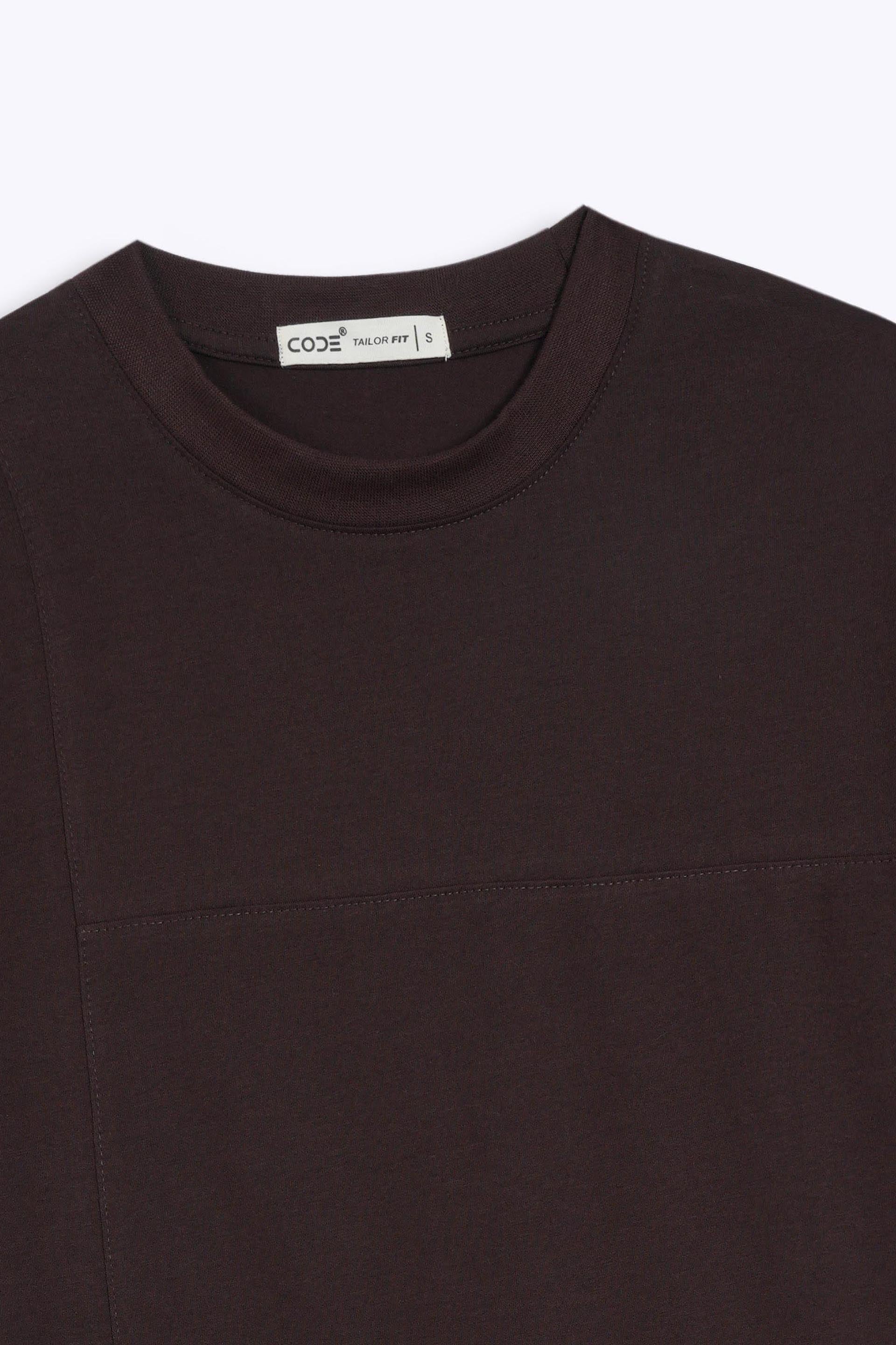 Maroon Plain T-Shirt