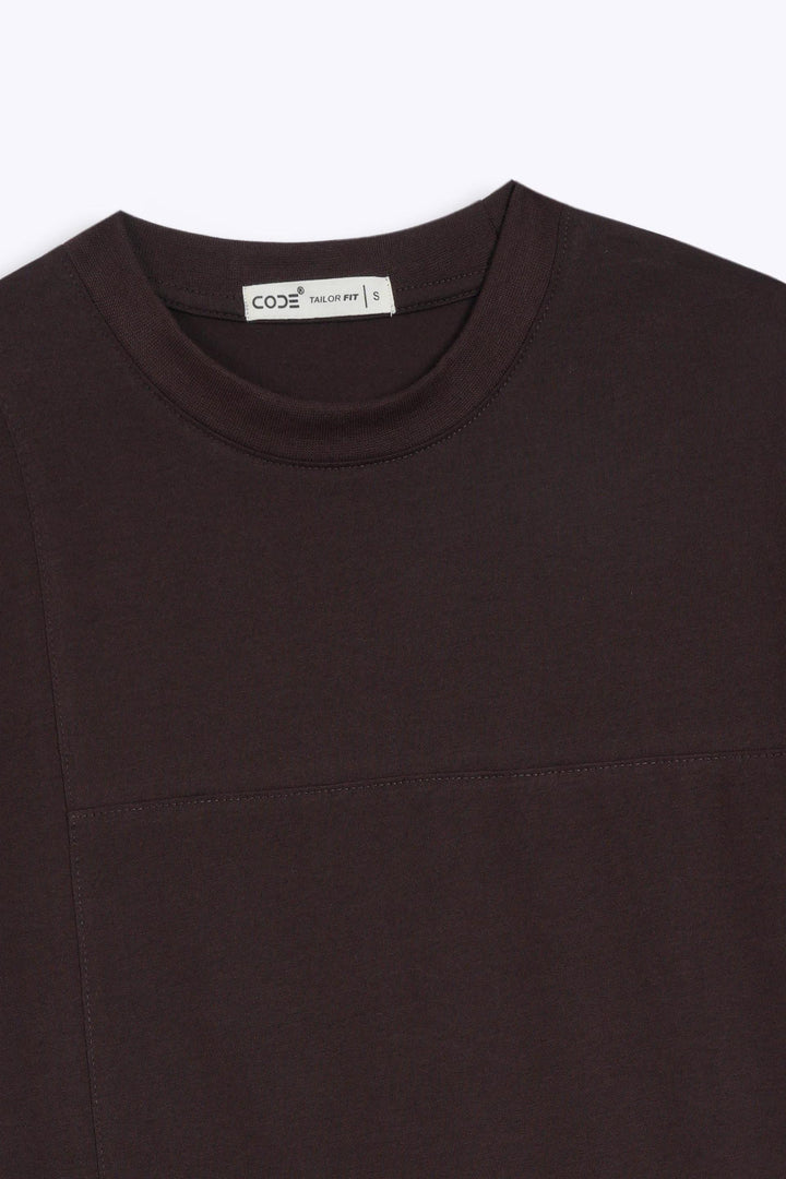Maroon Plain T-Shirt