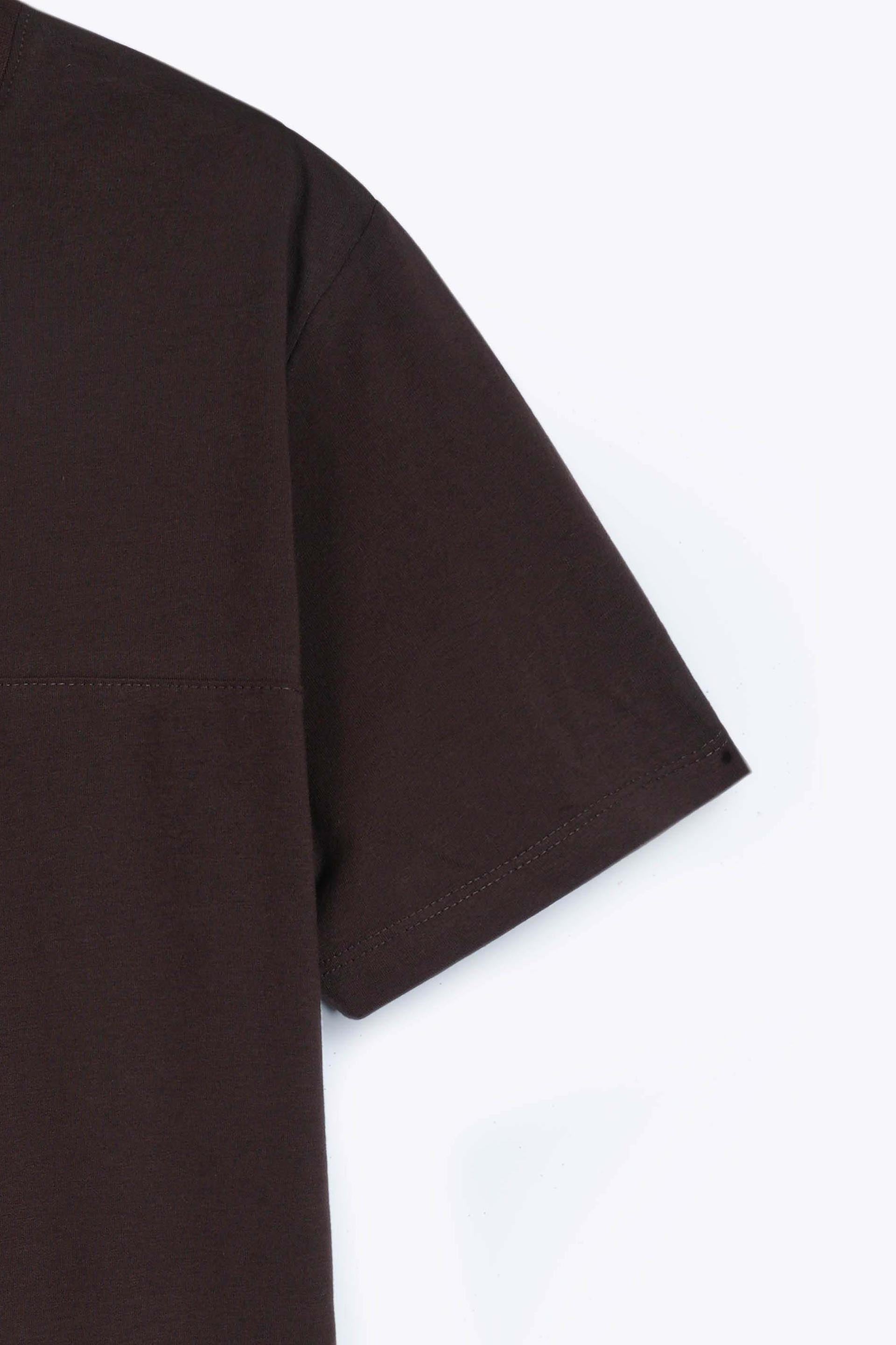 Maroon Plain T-Shirt