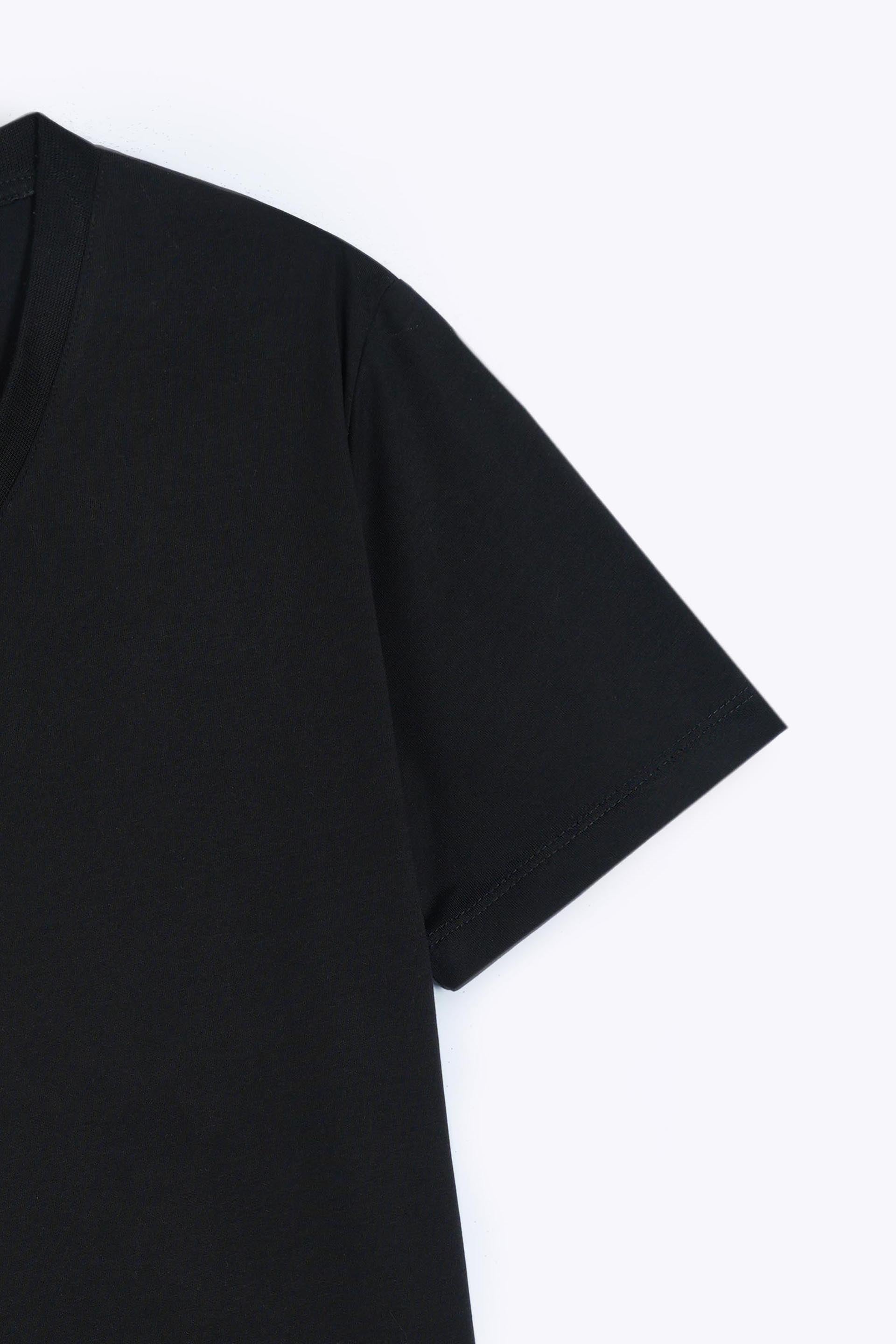 Black Plain T-Shirt