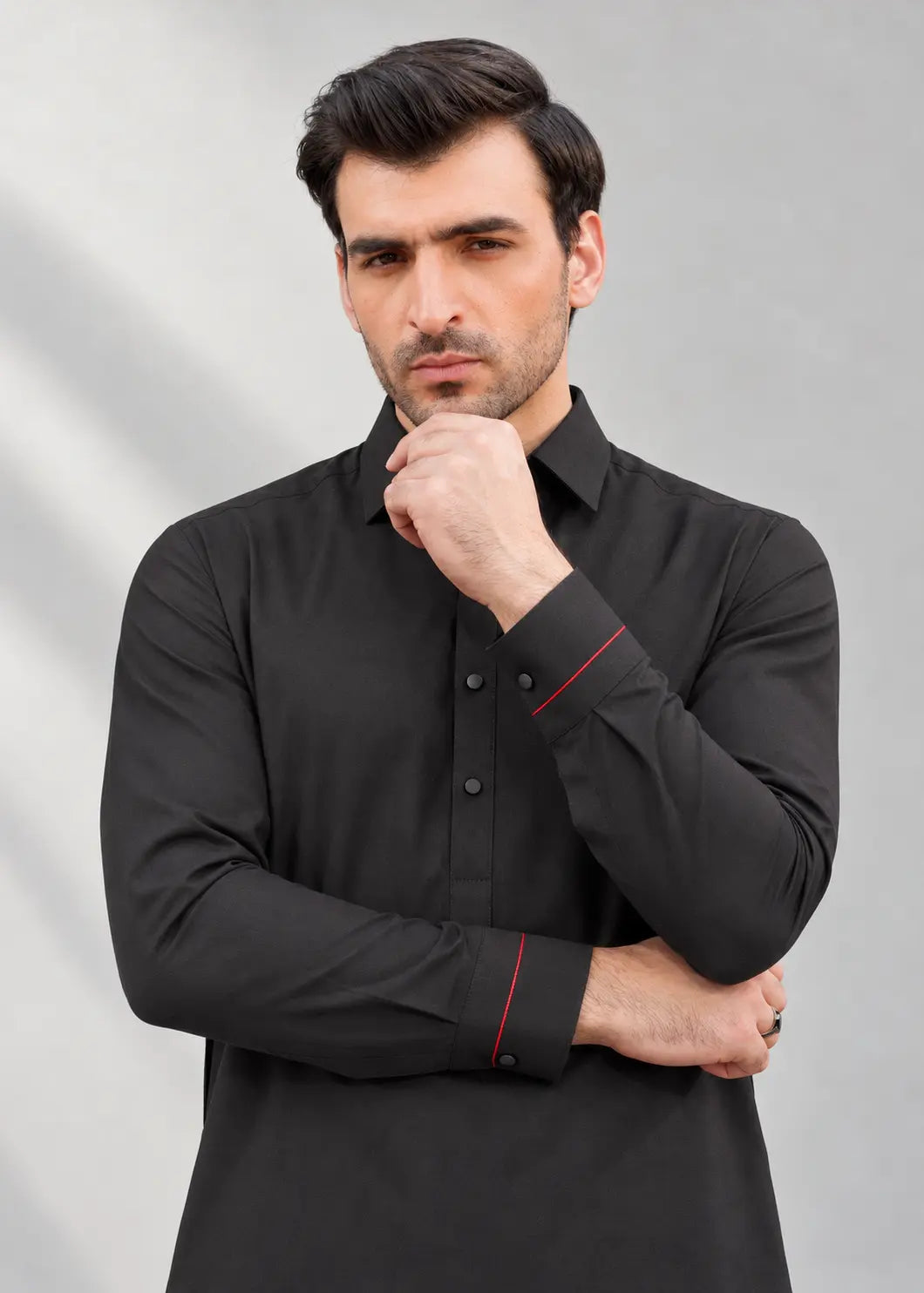 Black Ebony Luxe Shalwar Kameez