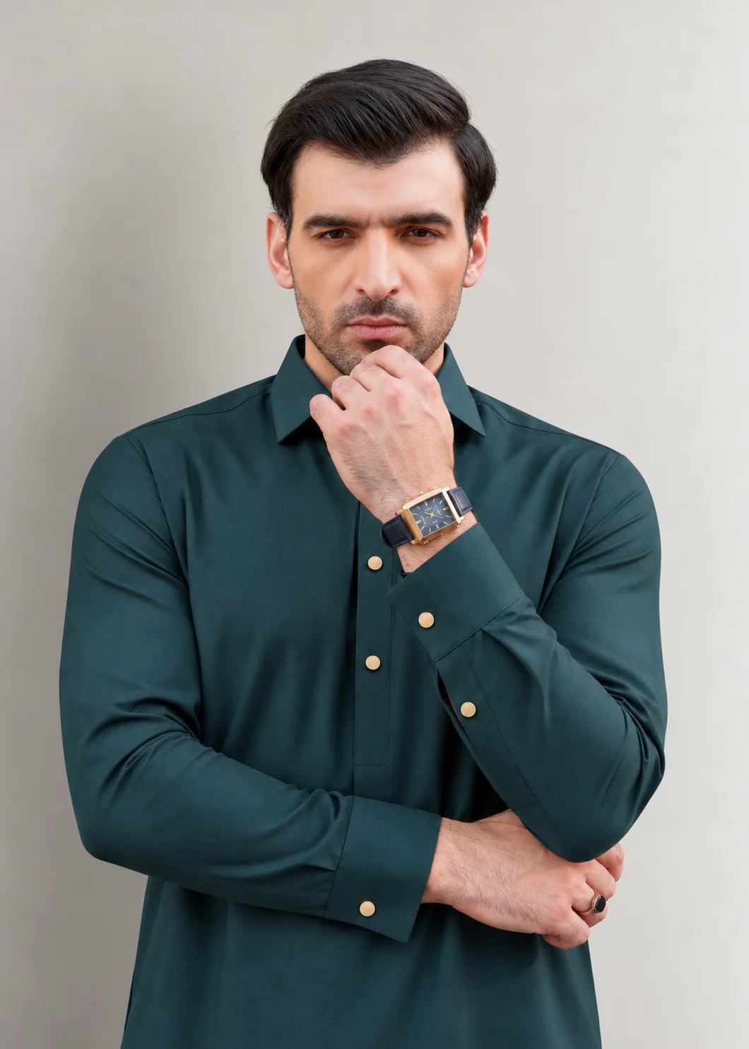 Deep Teal Shalwar Kameez