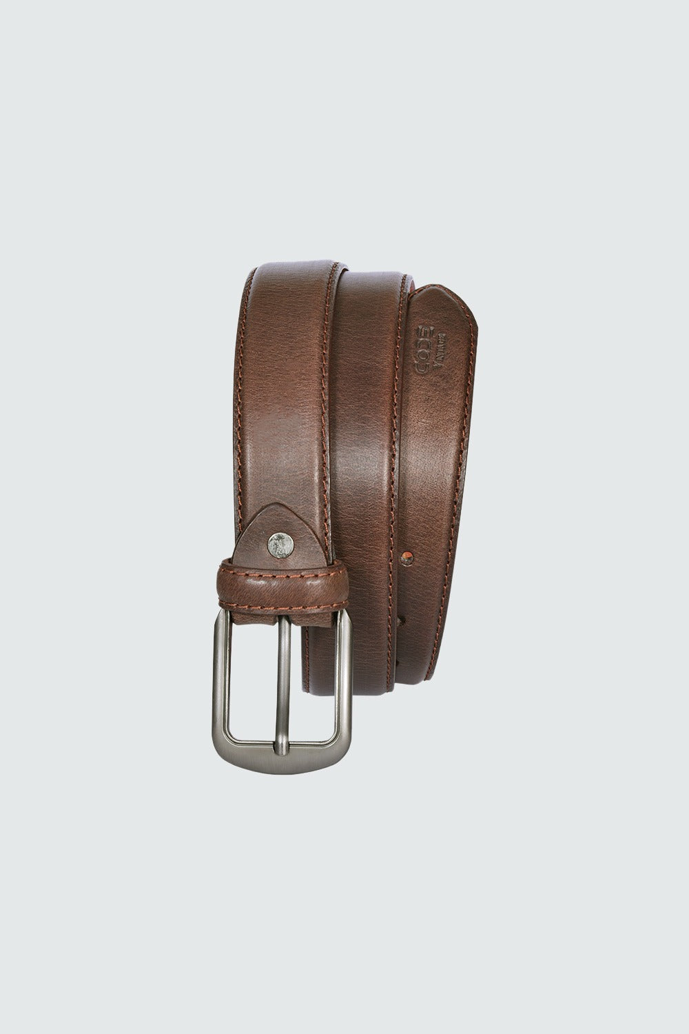 Tan Brown Leather Belt