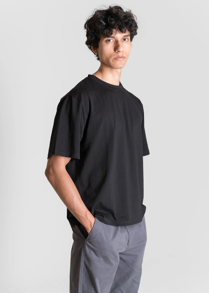 Heavy Box-Fit T-Shirt Pack of 2 - Black & Green