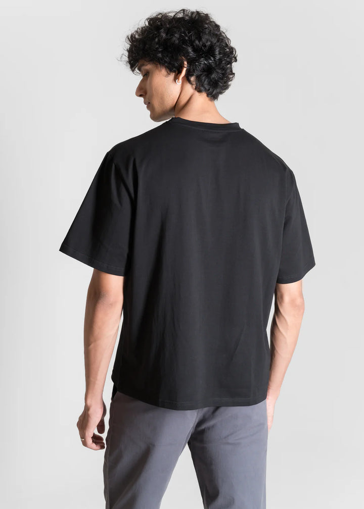 Heavy Box-Fit T-Shirt Pack of 2 - Black & Green