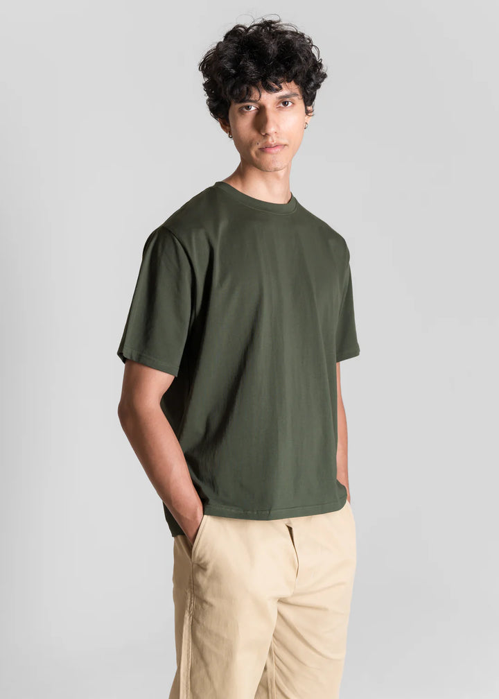 Box-Fit T-shirt Green