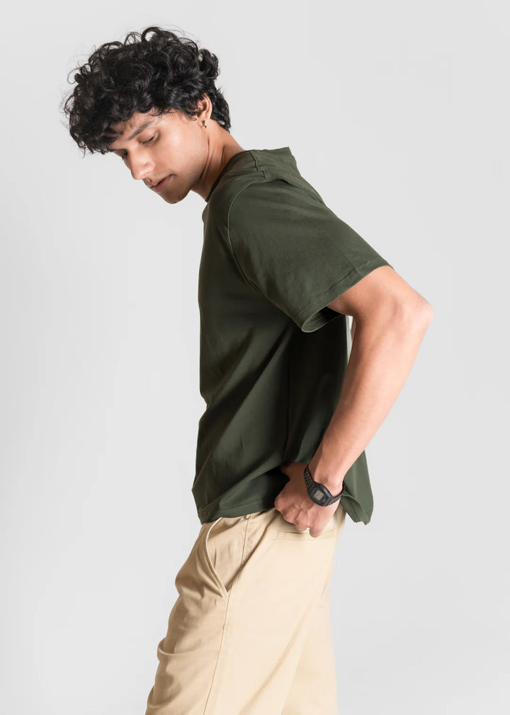 Box-Fit T-shirt Green