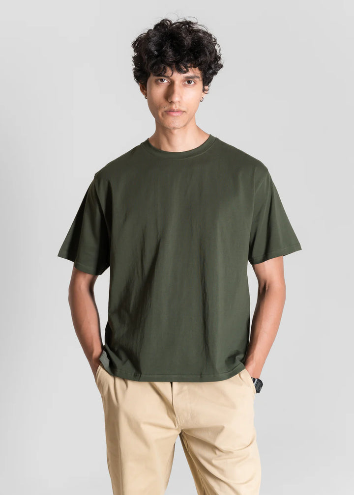 Box-Fit T-shirt Green