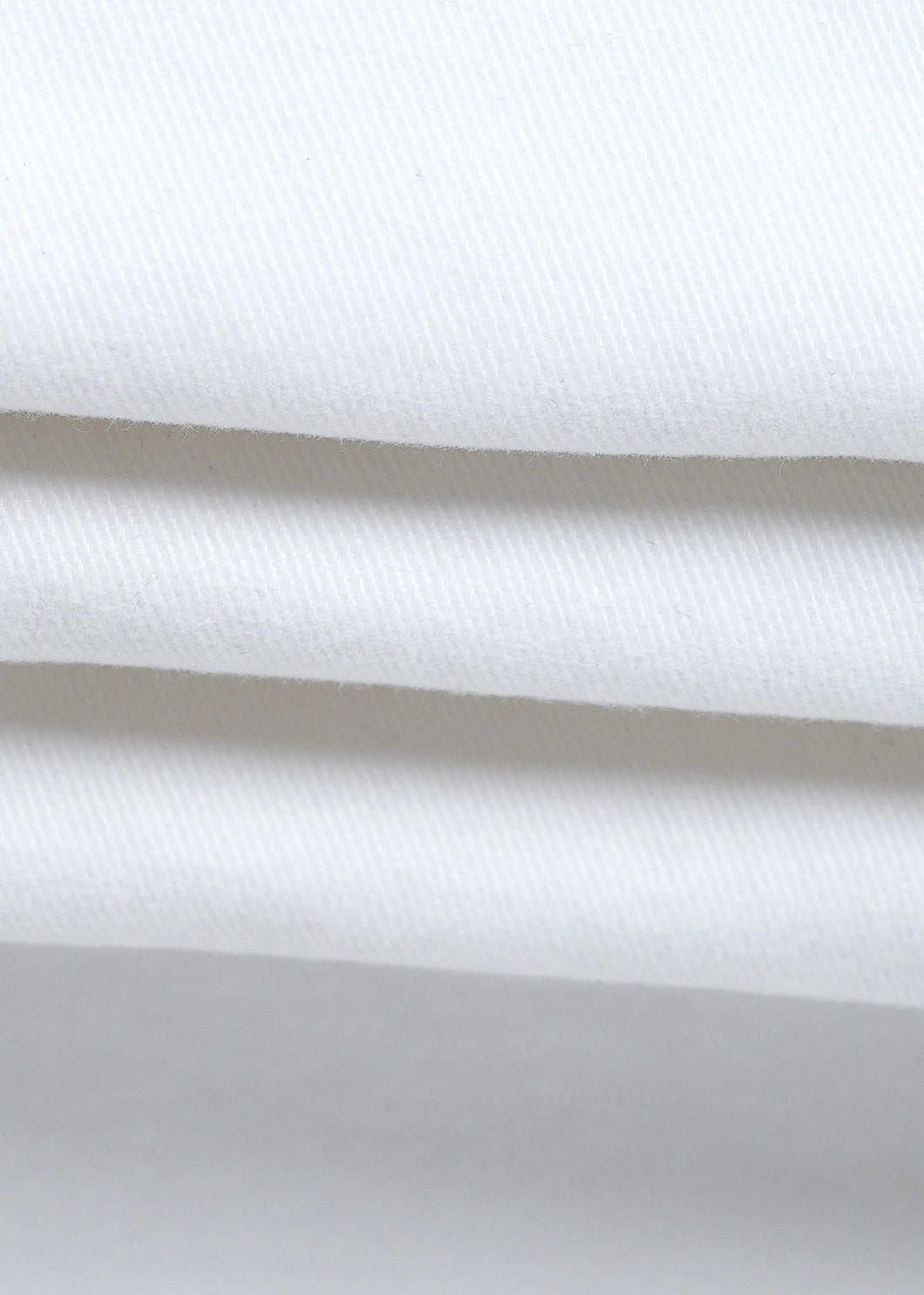Pure White Stretch Denim Jeans